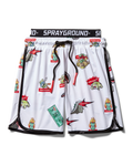 Limited Edition KIDS PATCH ALL-IN SWIM TRUNKS WHITE