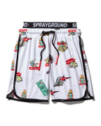 Limited Edition KIDS PATCH ALL-IN SWIM TRUNKS WHITE