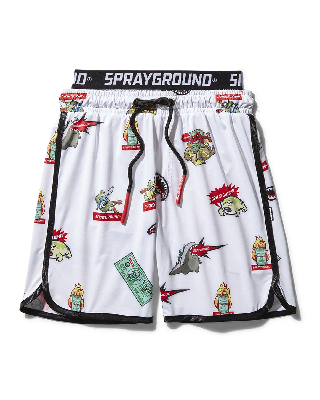 Limited Edition KIDS PATCH ALL-IN SWIM TRUNKS WHITE