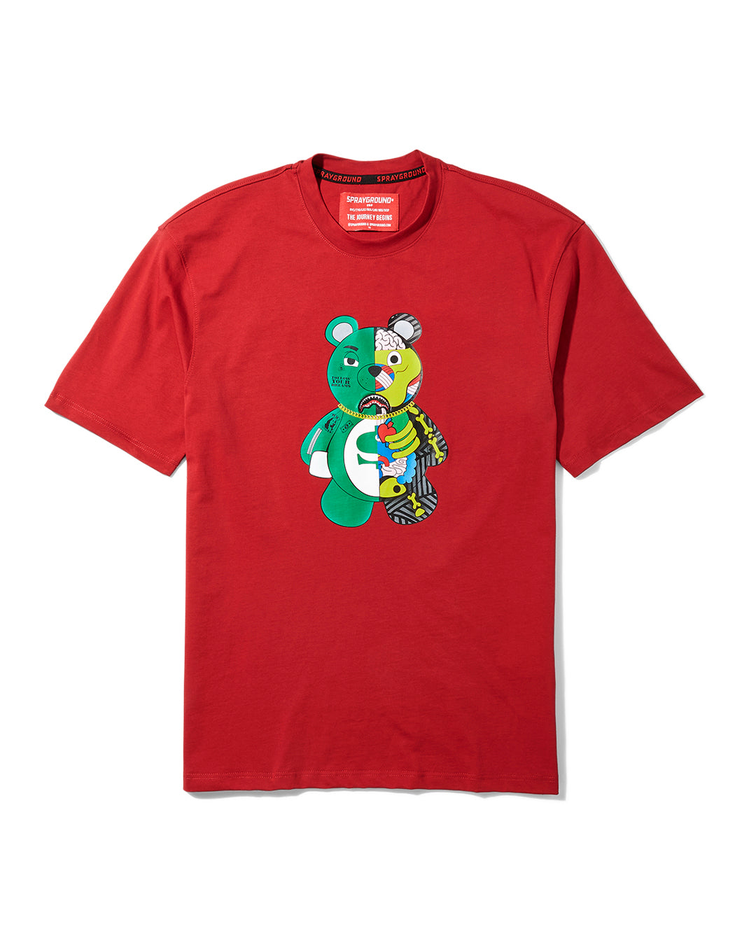 Limited Edition YOUTH ANATOMY BEAR T-SHIRT RED
