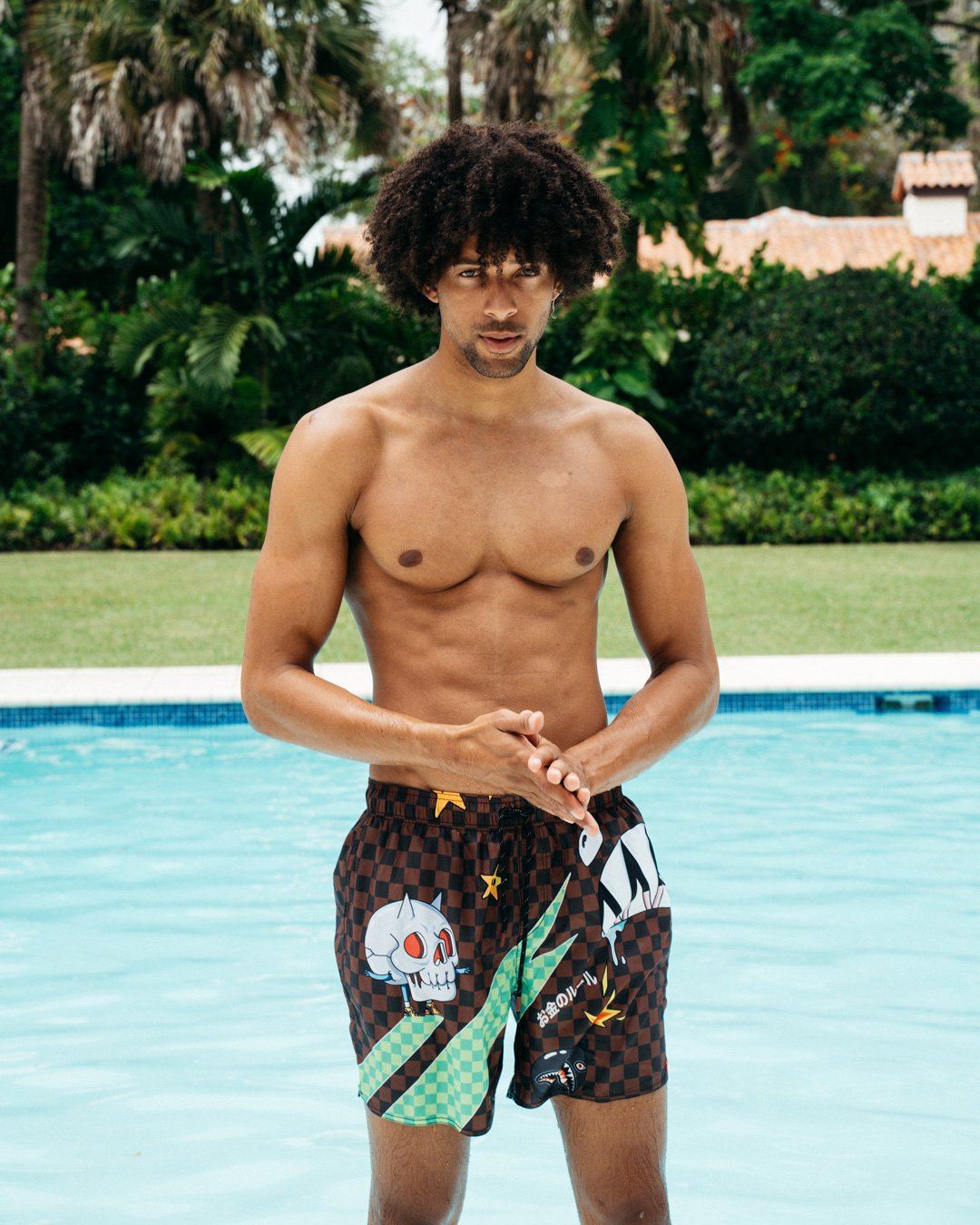 Limited Edition WTF SHARK SHOTO SWIM TRUNKS