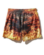 Limited Edition CAMO FIRE SHOTO SWIM TRUNKS