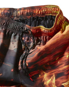 Limited Edition CAMO FIRE SHOTO SWIM TRUNKS
