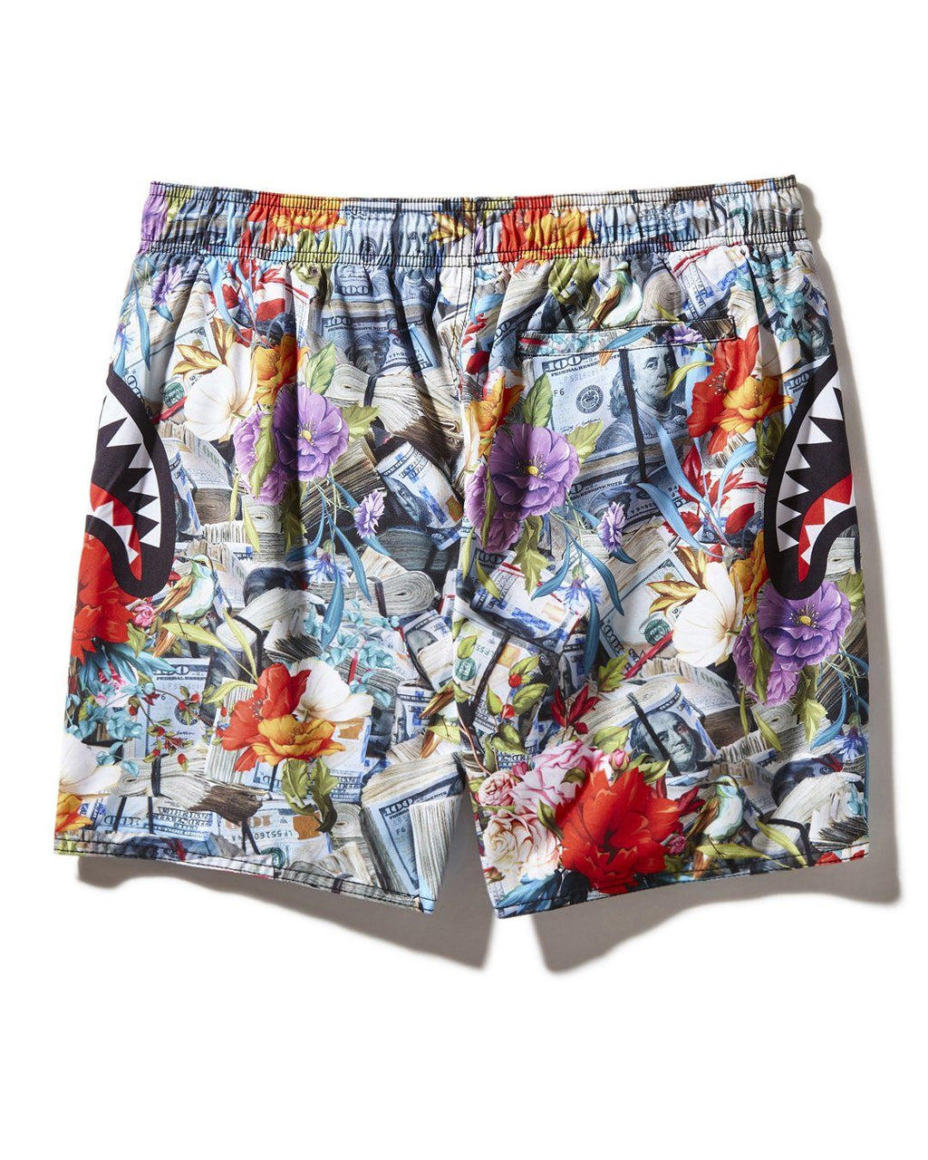 Limited Edition FLORAL MONEY SHOTO SWIM TRUNKS
