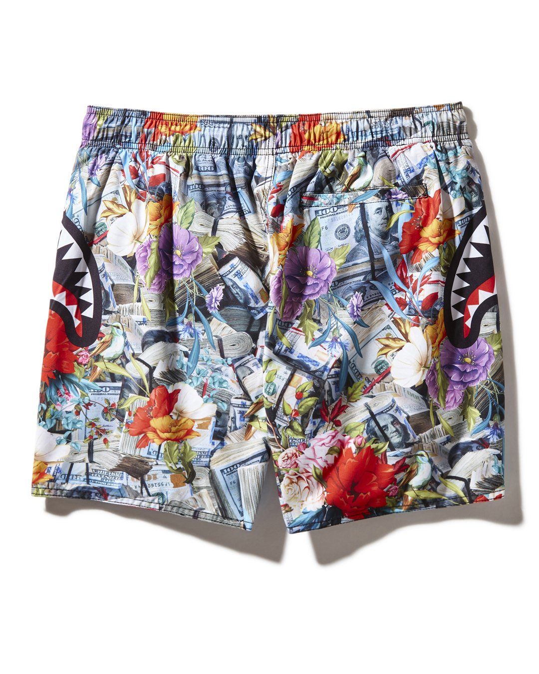 Limited Edition FLORAL MONEY SHOTO SWIM TRUNKS