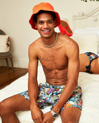 Limited Edition FLORAL MONEY SHOTO SWIM TRUNKS