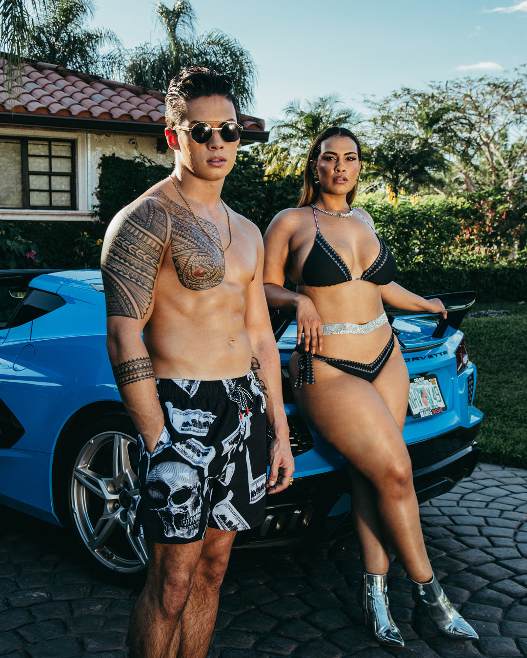 Limited Edition MONEY NIGHT SHOTO SWIM TRUNKS