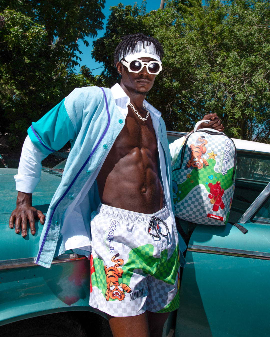 Limited Edition WTF ART SHOTO SWIM TRUNKS