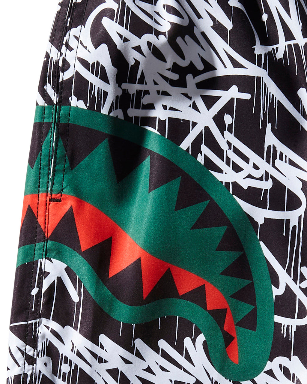 Limited Edition SCRIBBLE SHARK SHOTO SWIM TRUNKS