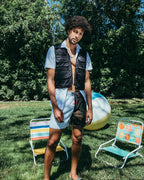 Limited Edition SPLIT BITE CAMO SHOTO SWIM TRUNKS