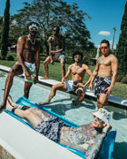 Limited Edition SPLIT BITE CAMO SHOTO SWIM TRUNKS