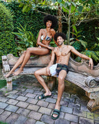 Limited Edition SPLIT BITE CAMO SHOTO SWIM TRUNKS