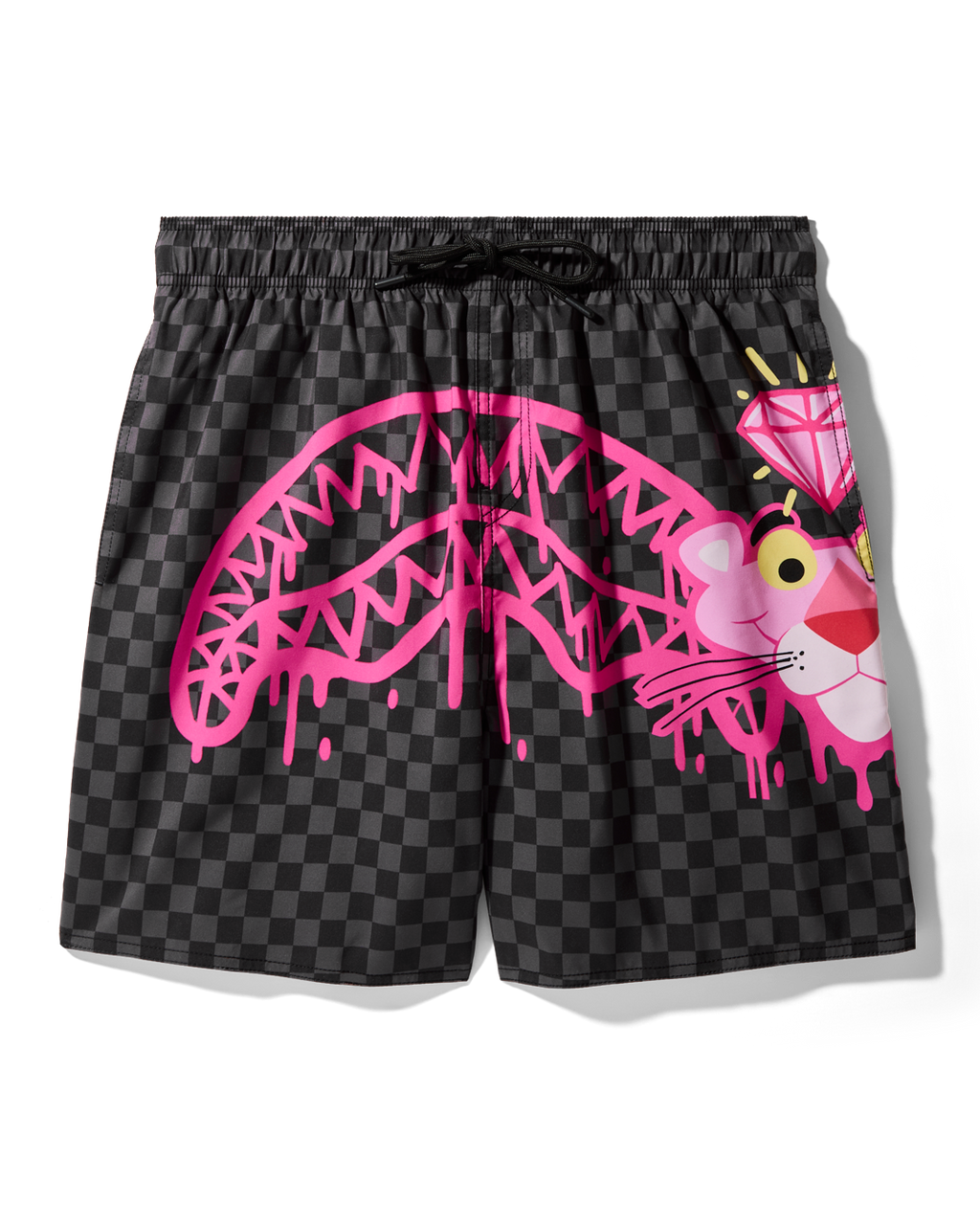 Limited Edition PINK PANTHER DIAMOND SHARK SWIM SHORTS