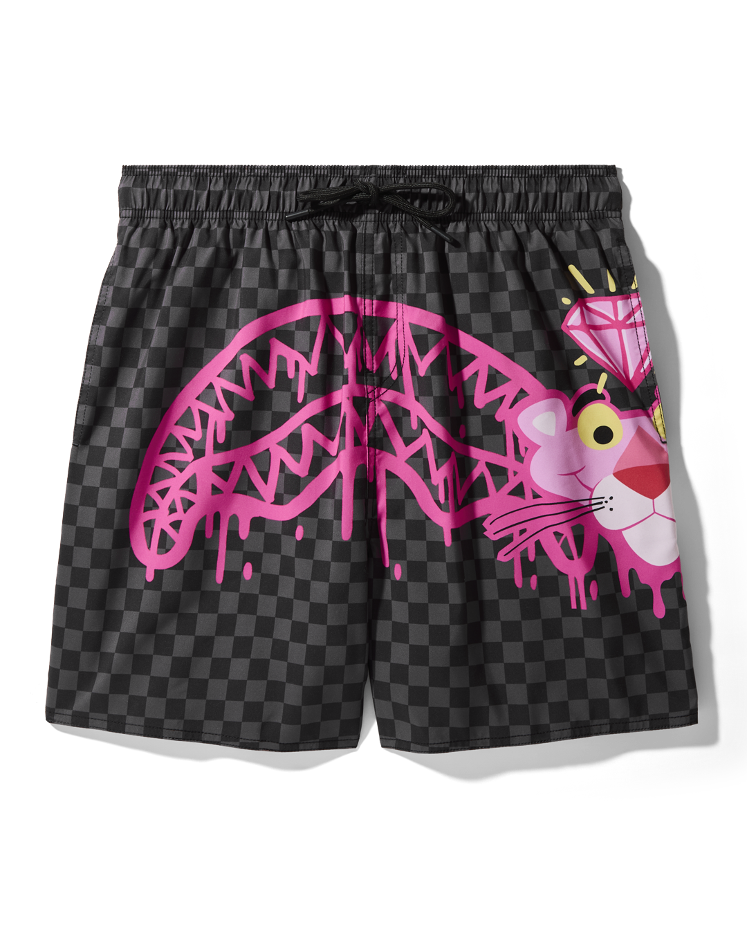 Limited Edition PINK PANTHER DIAMOND SHARK SWIM SHORTS