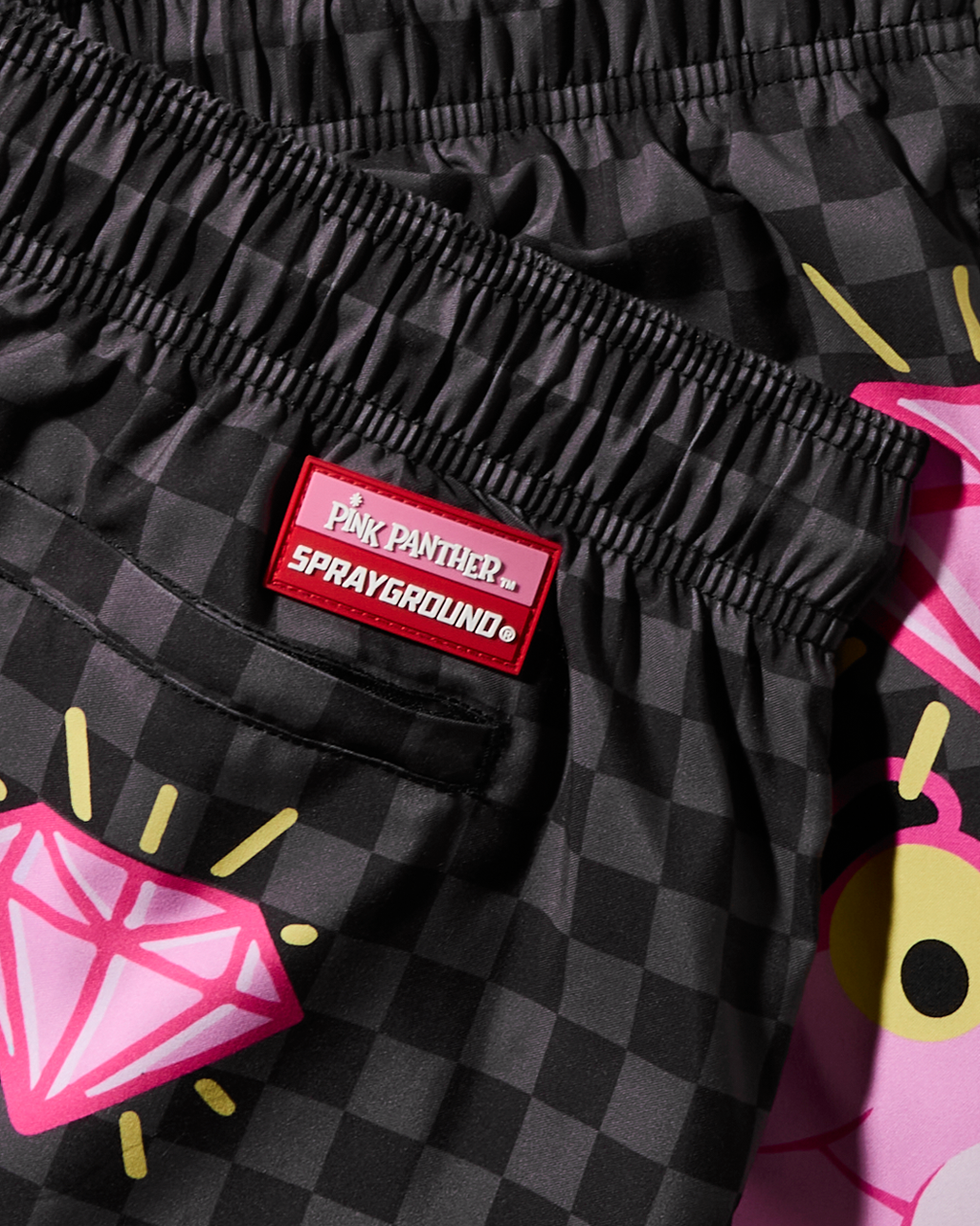 Limited Edition PINK PANTHER DIAMOND SHARK SWIM SHORTS