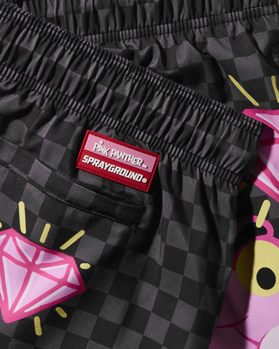 Limited Edition PINK PANTHER DIAMOND SHARK SWIM SHORTS
