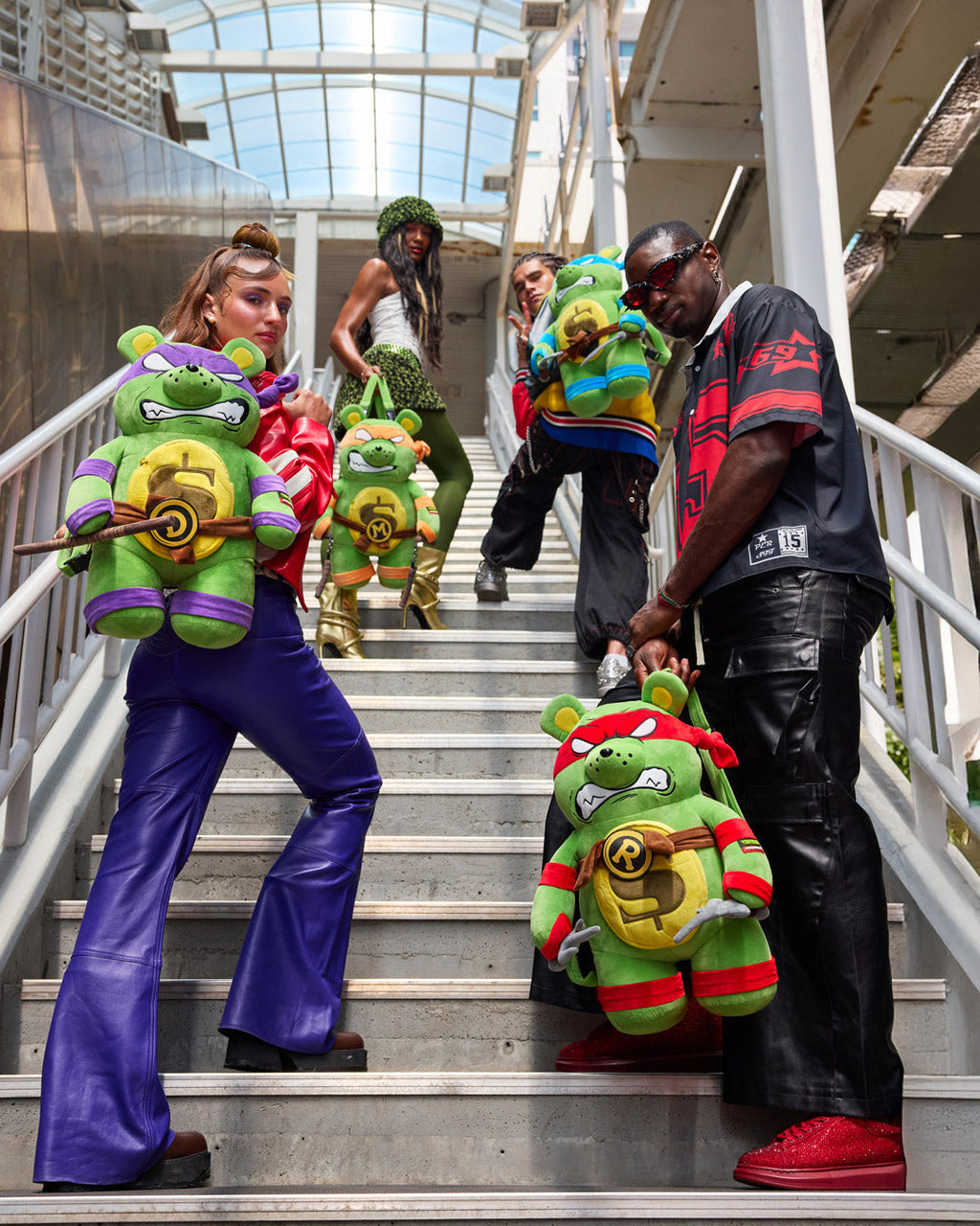 Limited Edition TMNT DONATELLO MONEYBEAR BACKPACK