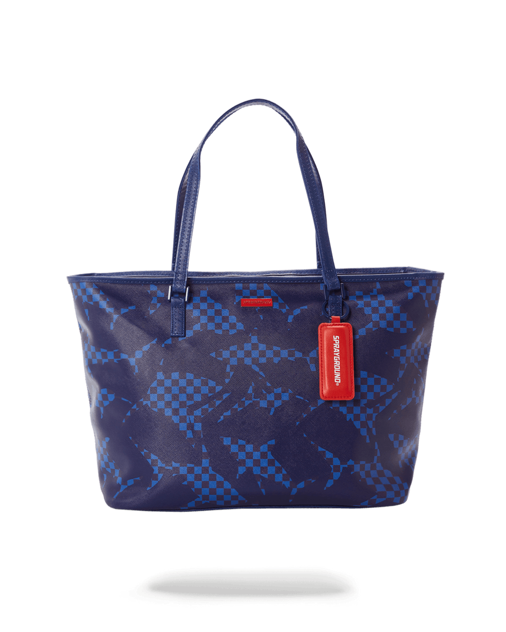 Limited Edition SHARK CHECK BLUE TOTE