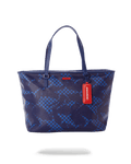 Limited Edition SHARK CHECK BLUE TOTE