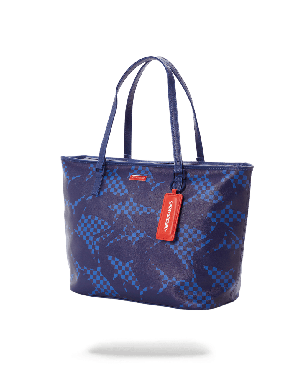 Limited Edition SHARK CHECK BLUE TOTE