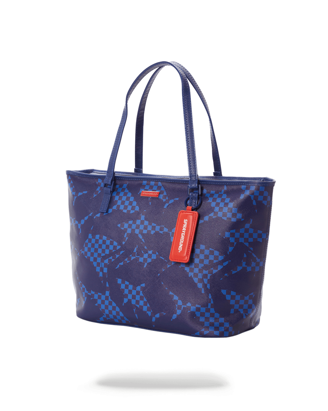 Limited Edition SHARK CHECK BLUE TOTE