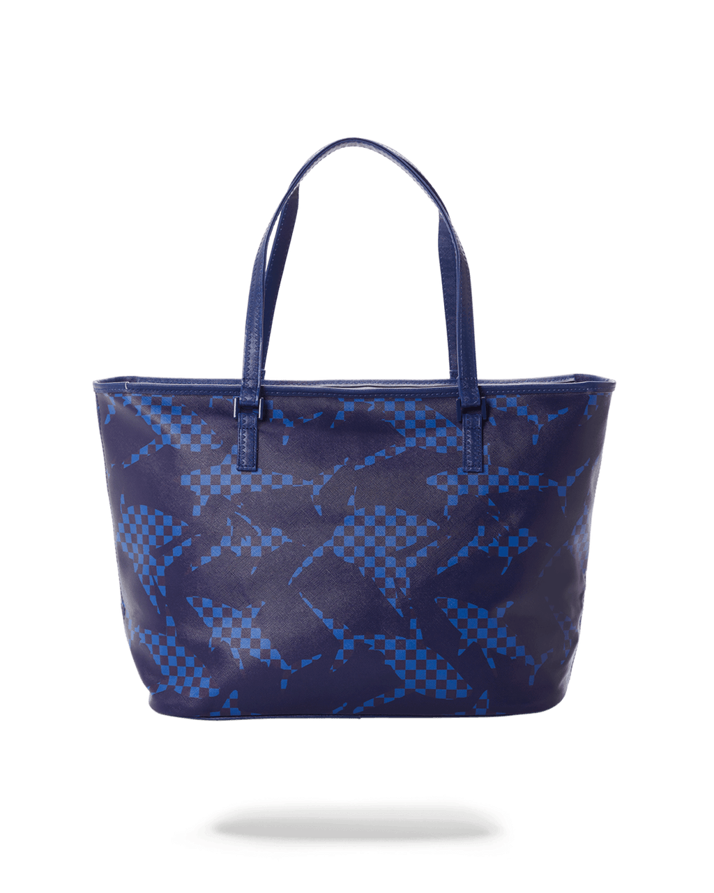 Limited Edition SHARK CHECK BLUE TOTE