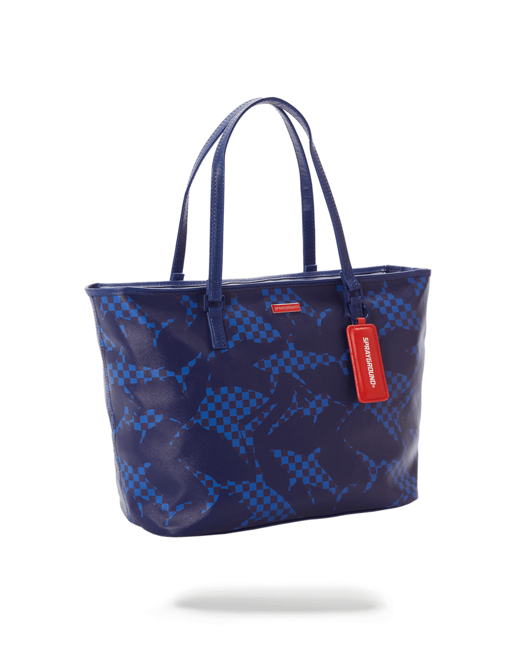 Limited Edition SHARK CHECK BLUE TOTE