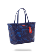 Limited Edition SHARK CHECK BLUE TOTE