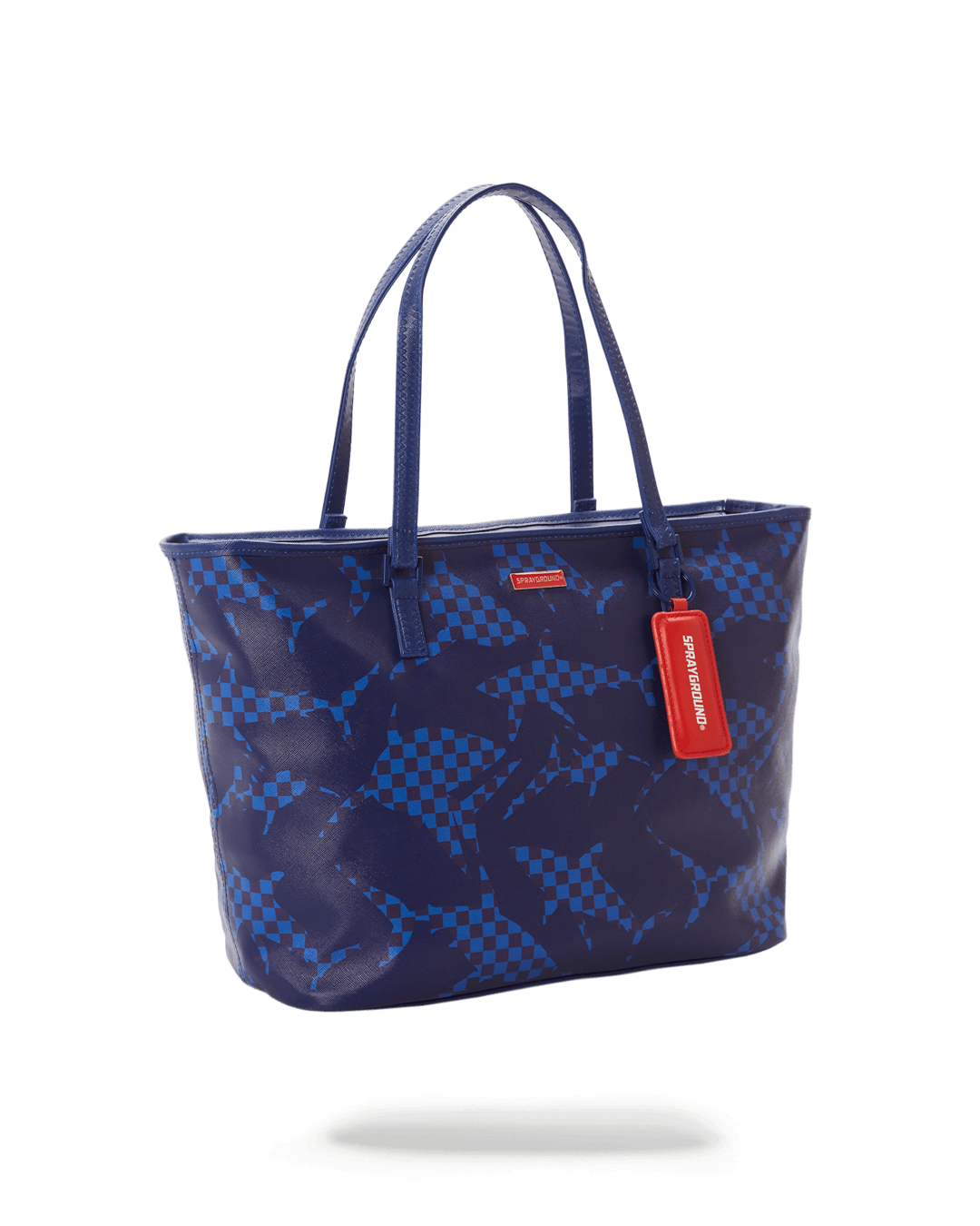 Limited Edition SHARK CHECK BLUE TOTE