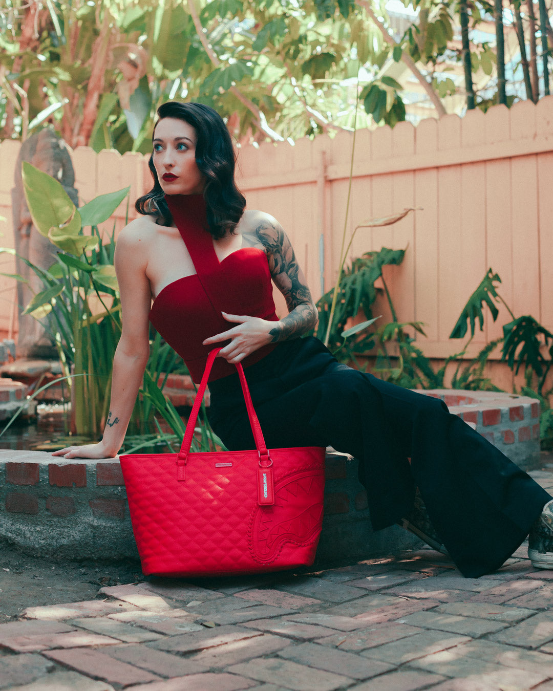 Limited Edition RED RIVIERA TOTE