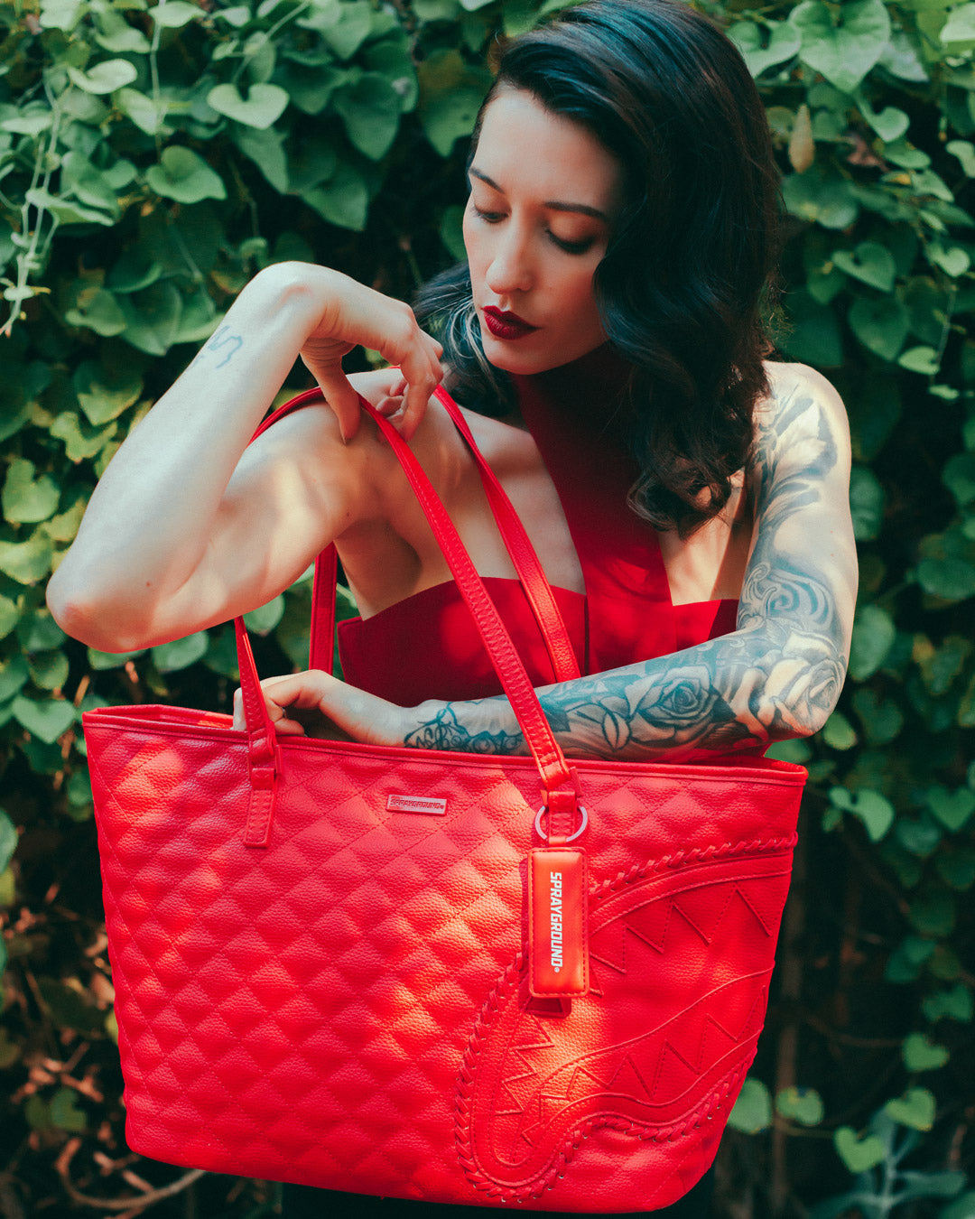 Limited Edition RED RIVIERA TOTE