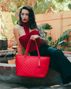 Limited Edition RED RIVIERA TOTE