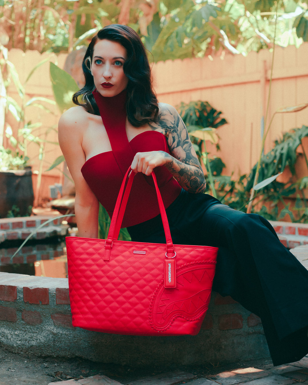 Limited Edition RED RIVIERA TOTE