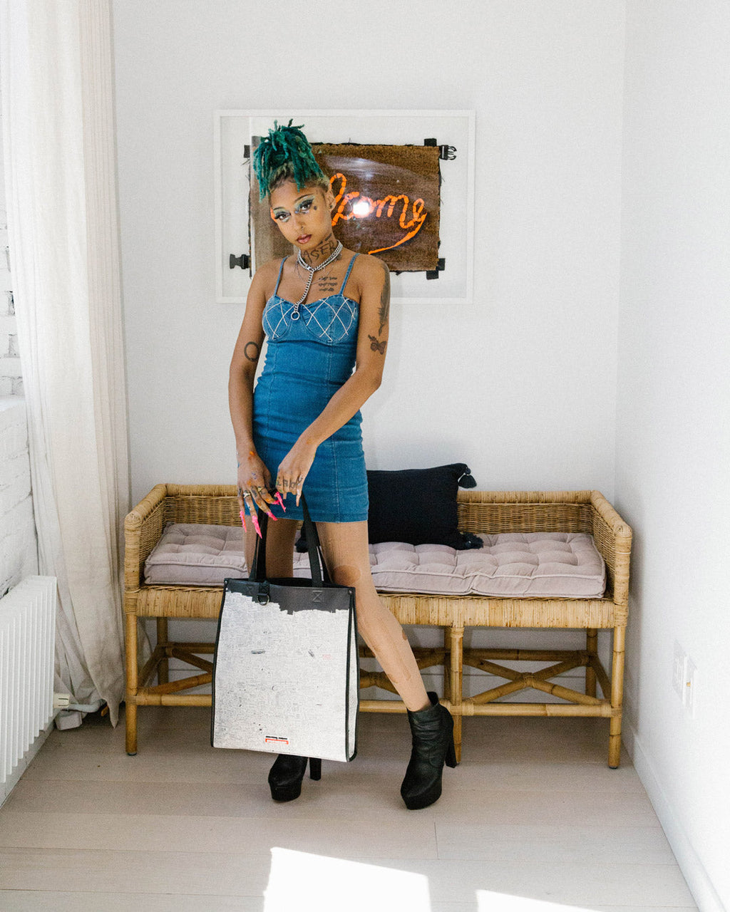 Limited Edition OFFICIAL BASQUIAT PEGASUS 1987 LOFT TOTE