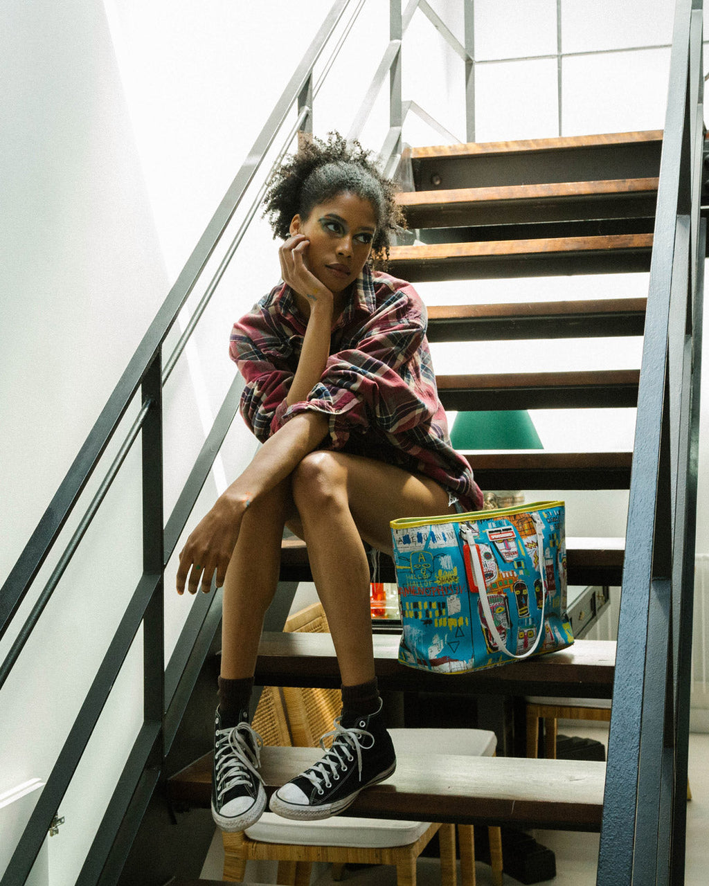 Limited Edition OFFICIAL BASQUIAT MITCHELL CREW 1983 TOTE