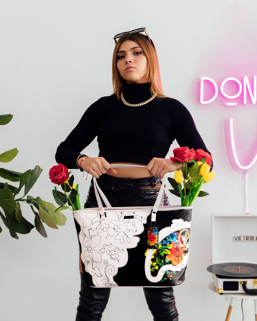 Limited Edition THE FLORAL CUT TOTE