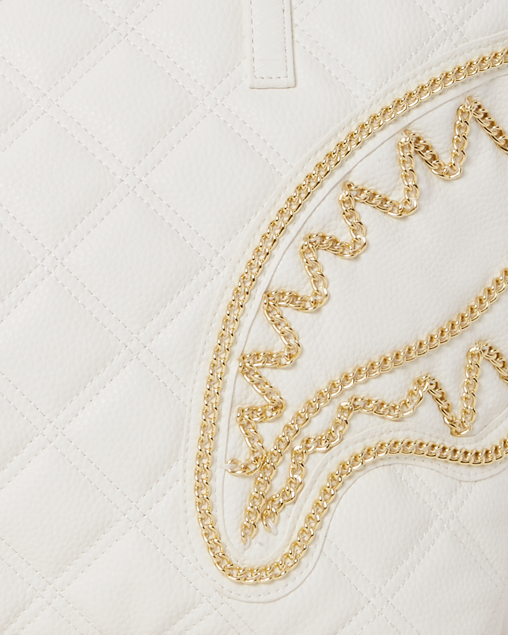 Limited Edition RIVIERA LE BLANC GOLD CHAIN SHARK TOTE