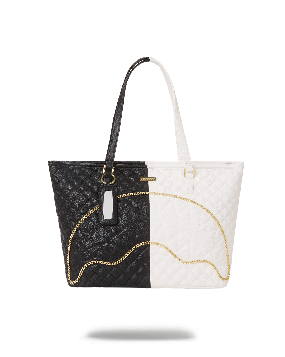 Limited Edition LEVELED UP SPLIT QUILT SHARK TOTE