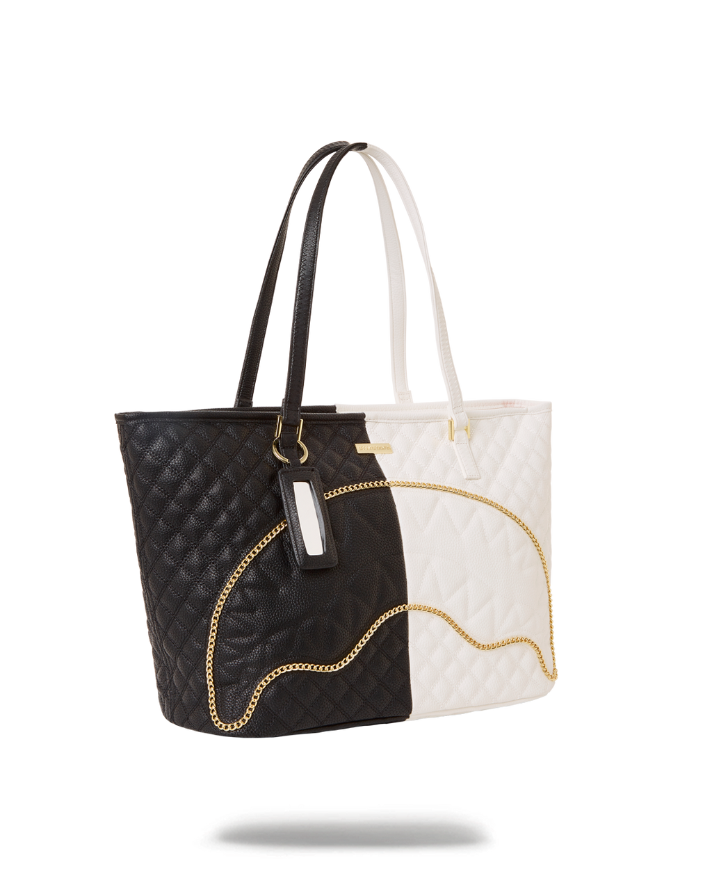 Limited Edition LEVELED UP SPLIT QUILT SHARK TOTE