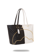 Limited Edition LEVELED UP SPLIT QUILT SHARK TOTE