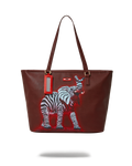 Limited Edition ZEBRA ELEPHANT RON ENGLISH COLLAB TOTE