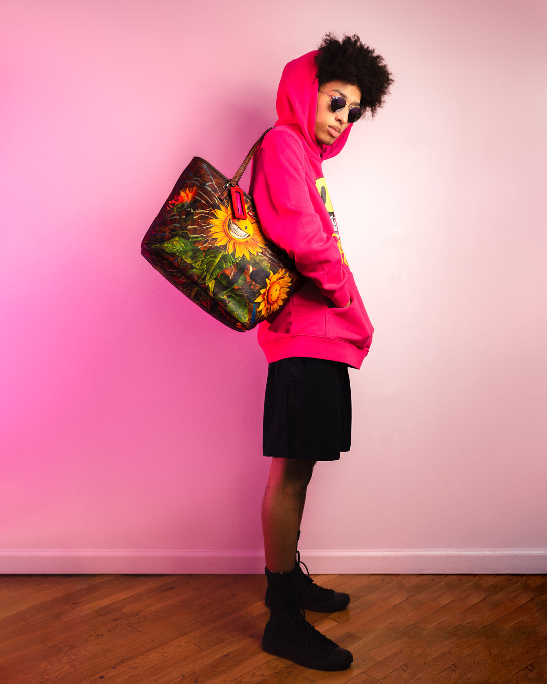 Limited Edition SUNFLOWER GRIN RON ENGLISH COLLAB TOTE