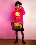 Limited Edition SUNFLOWER GRIN RON ENGLISH COLLAB TOTE