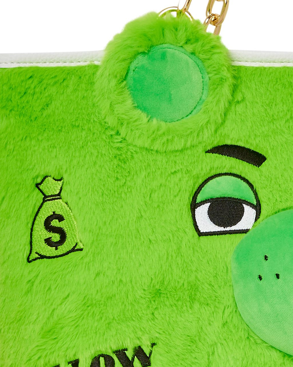 Limited Edition PLUSH MONEYBEAR TOTE GREEN