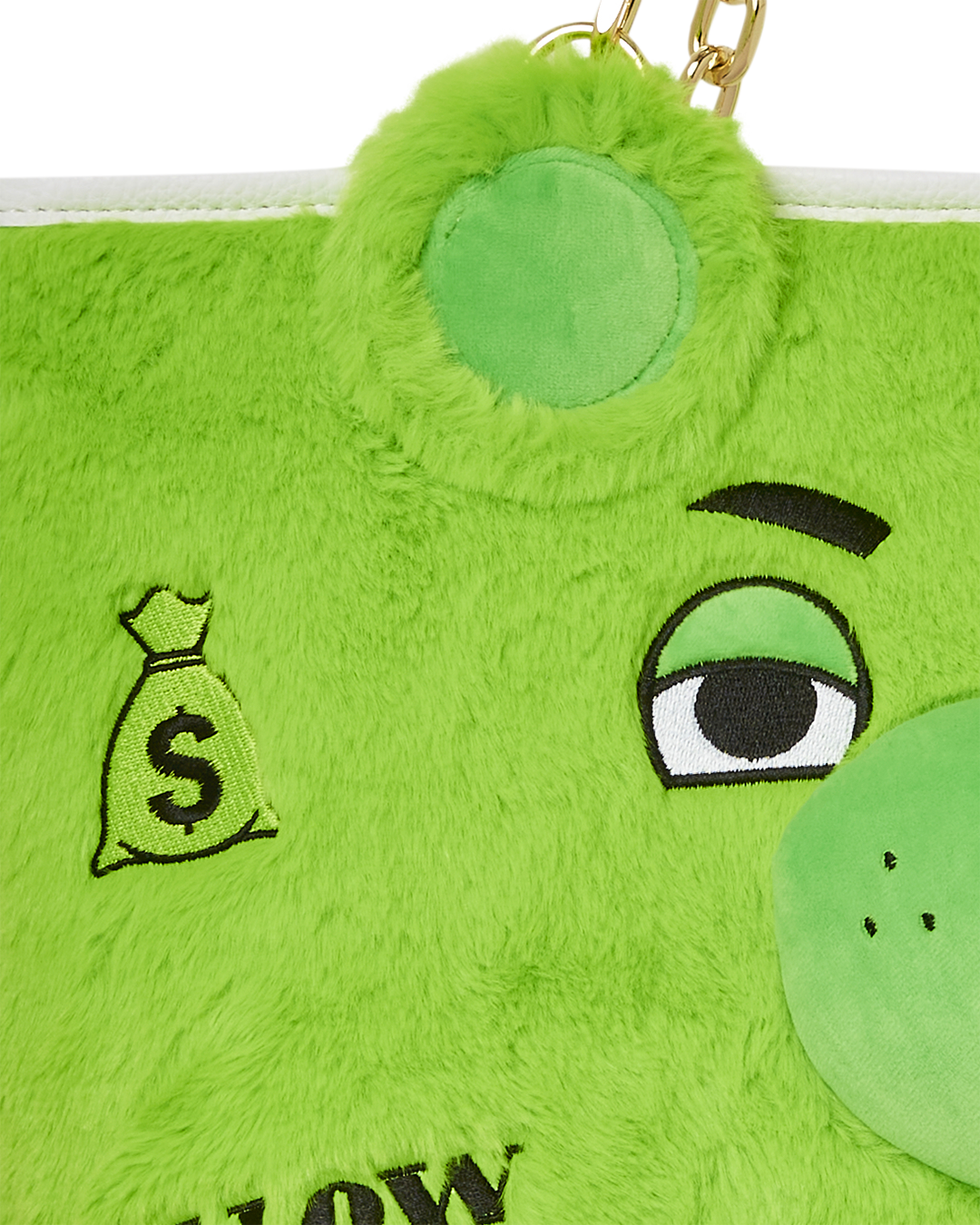 Limited Edition PLUSH MONEYBEAR TOTE GREEN