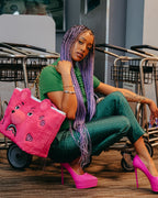 Limited Edition PLUSH MONEYBEAR TOTE PINK