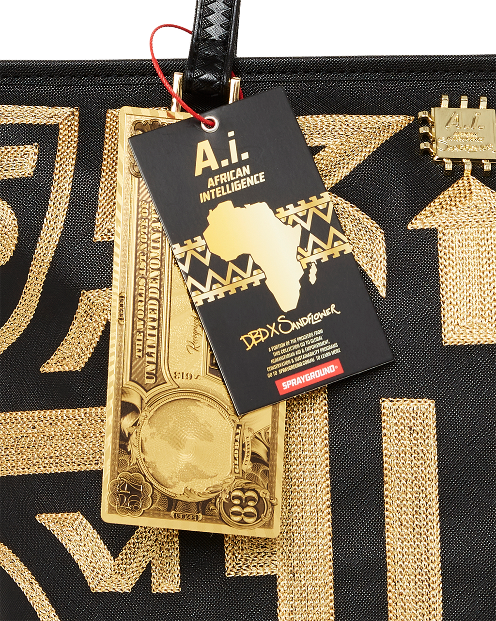 Limited Edition A.I.8 AFRICAN INTELLIGENCE PATH TO THE FUTURE II TOTE
