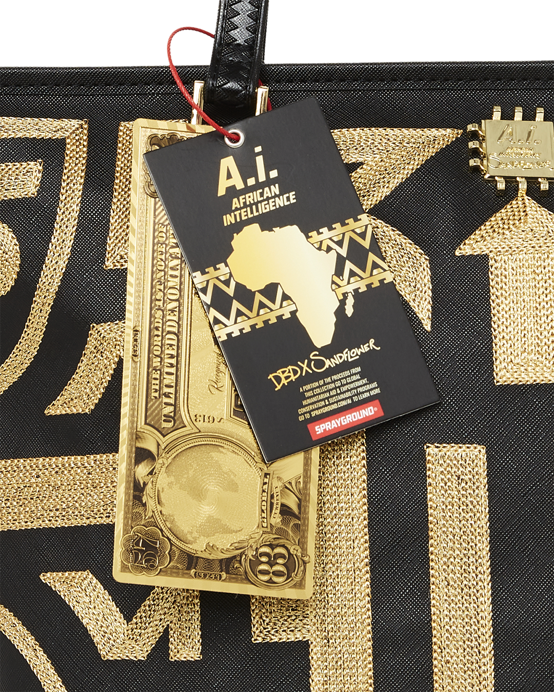 Limited Edition A.I.8 AFRICAN INTELLIGENCE PATH TO THE FUTURE II TOTE