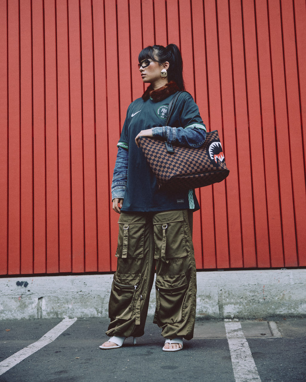 Limited Edition KYOTOKNIT SHARKS IN PARIS TOTE