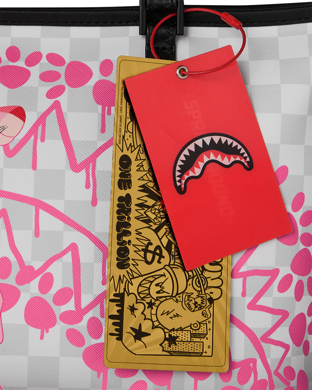 Limited Edition PINK PANTHER PAWPRINTS TOTE